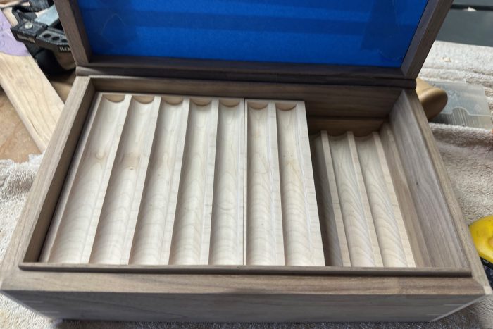 Noble Humidors building custom fountain pen case for AnalogMinded